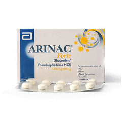 ARINAC TAB FORTE 400/60MG