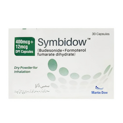 SYMBIDOW CAP 400+12MCG 30S
