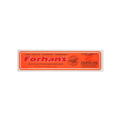 FORHANS TOOTHPASTE 140GM