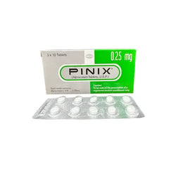 PINIX TAB 0.25MG******(RX)