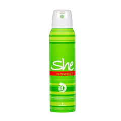 SHE BODY SPRAY 200ML SWEET