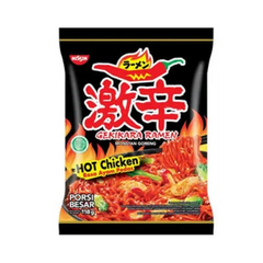 NISSIN RAMEN NOODLES 118GM EXTRA HOT CHICKEN