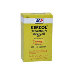 KEFZOL INJ 500MG