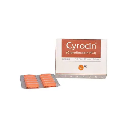 CYROCIN TAB 500MG