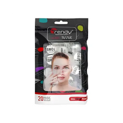 TRENDY MAGIC FACE WIPES 20PCS TD-183
