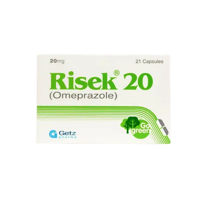 RISEK CAP 20MG 21S.