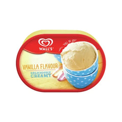 WALLS ICE CREAM TUB 500ML VANILLA