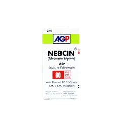 NEBCIN INJ 80MG