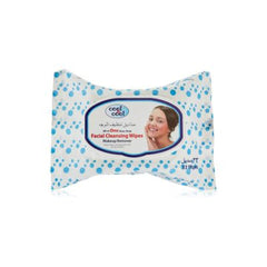 COOL & COOL FACIAL CLEANSING WIPES 33S