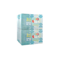ROSE PETAL TISSUE BOX 250S TULIP 3+1 OFFER PACK