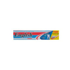 ENGLISH TOOTH PASTE 65GM REGULAR WITH BRUSH