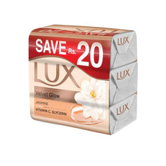 LUX SOAP 3PCS BUNDLE PACK 98GM WHITE