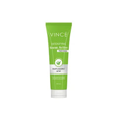 VINCE FACE WASH 100ML NEEM ACTIVE DETIXIFYING