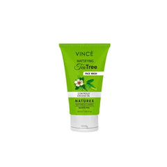 VINCE FACE WASH 120ML TEA TREE MATTIFYING