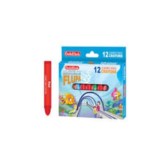 GOLDISH FLUPA 12 WAX CRYONS