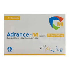 ADRANCE TAB M 12.5/500MG