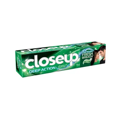 CLOSEUP TOOTH PASTE 160GM DEEP ACTION GREEN