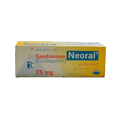 SANDIMMUN NEORAL CAP 25MG******(RX)
