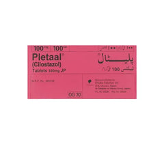 PLETAAL TAB 100MG ***