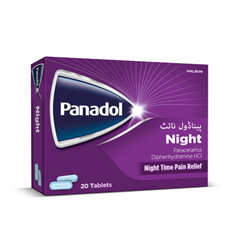 PANADOL TAB NIGHT 500/25MG