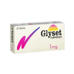 GLYSET TAB 1MG