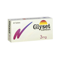 GLYSET TAB 3MG