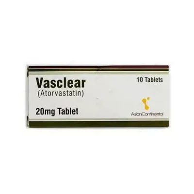 VASCLEAR TAB 20MG