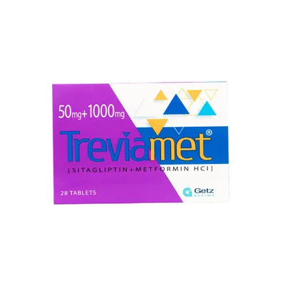 TREVIAMET TAB 50/1000MG 28S