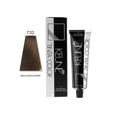 KEUNE TINTA HAIR COLOR NO 7.32