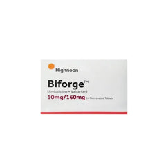 BIFORGE TAB 10 160MG 30S