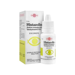 HISTAZOLIN DROP EYE 40/0.5MG 15ML