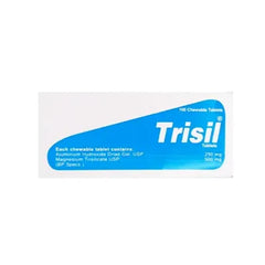 TRISIL TAB PLUS CHEWABLE 250 500MG 200S