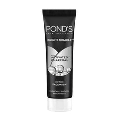 PONDS FACE WASH 50GM ACTIVATED CHARCOAL