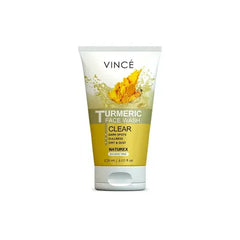 VINCE FACE WASH 120ML TURMERIC