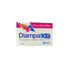DIAMPA TAB LXR 12.5 2.5 1000MG