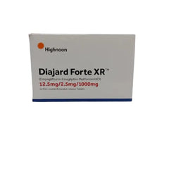 DIAJARD TAB FORTE XR 12.5 2.5 1000MG