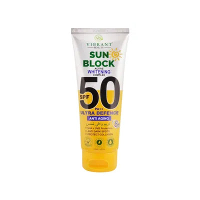 VIBRANT SUN BLOCK SPF50 150ML ANTI AGING