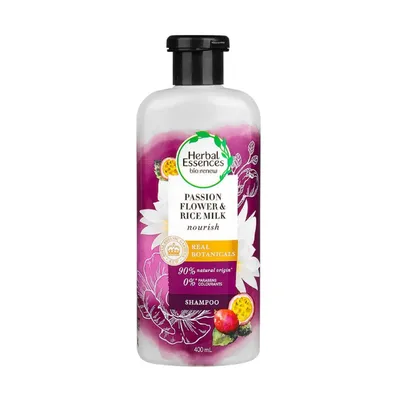 HERBAL ESSENCES SHAMPOO 400ML FLOWER&RICE MILK