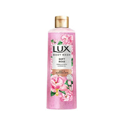 LUX BODY WASH 250ML SOFT ROSE BOX