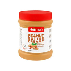 HERMAN PEANUT BUTTER CREAMY 340GM