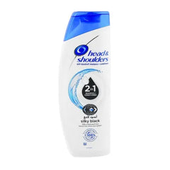 HEAD&SHOULDER SHAMPOO 360ML 2IN1 SILKY BLACK