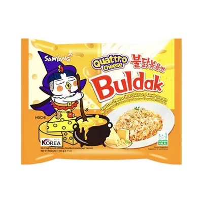 SAMYANG BULDAK HOT CHICKEN QUATTRO CHEESE 145GM