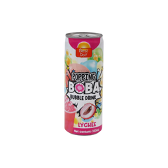 BEST DAY BOBA BUBBLE DRINK 320ML LYCHEE