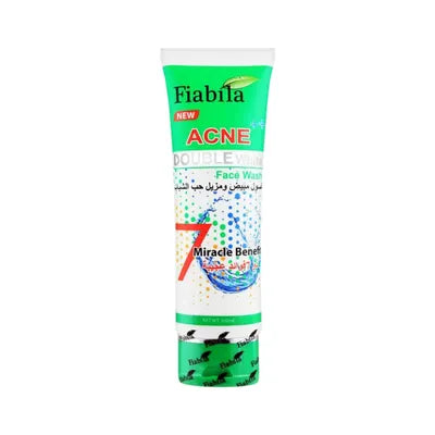 FIABILA FACE WASH 100ML ACNE DOUBLE WHITE