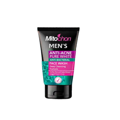 MITOCHON MENS FACE WASH 100ML ANTI ACNE