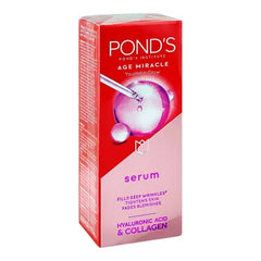 PONDS AGE MIRACLE SERUM 30ML HYALIRONIC ACID&COLLAGEN