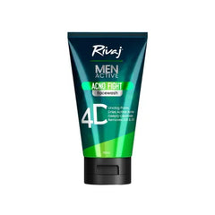 RIVAJ FACE WASH 100ML MEN ACTIVE ACNO FIGHT