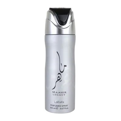 LATTAFA BODY SPRAY 200ML MAAHIR LEGACY