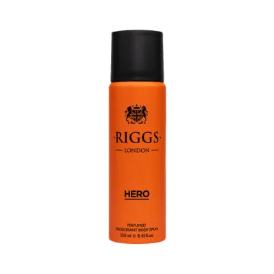 RIGGS LONDON PERFUMED DEODORANT SPRAY FOR MEN HERO 250ML