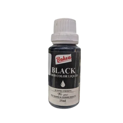 BAKEA FOOD COLOR LIQUID 25ML BLACK